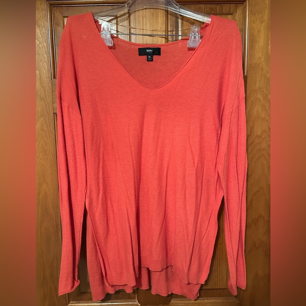 ‼️ LAST CHANCE TO BUY‼️ Mossimo Supply Co. Coral Long Sleeve Top